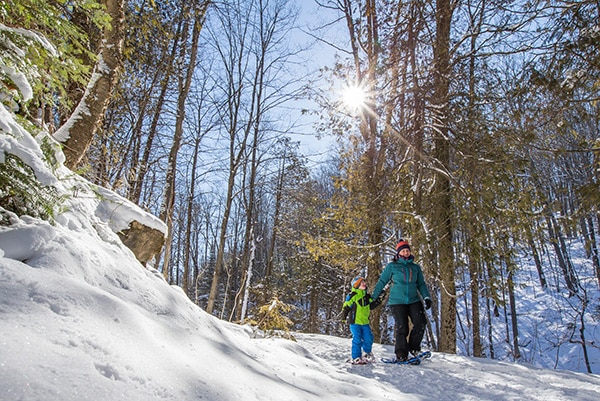 Ways to Get Active in the Lakes Region This Winter – Snowshoeing