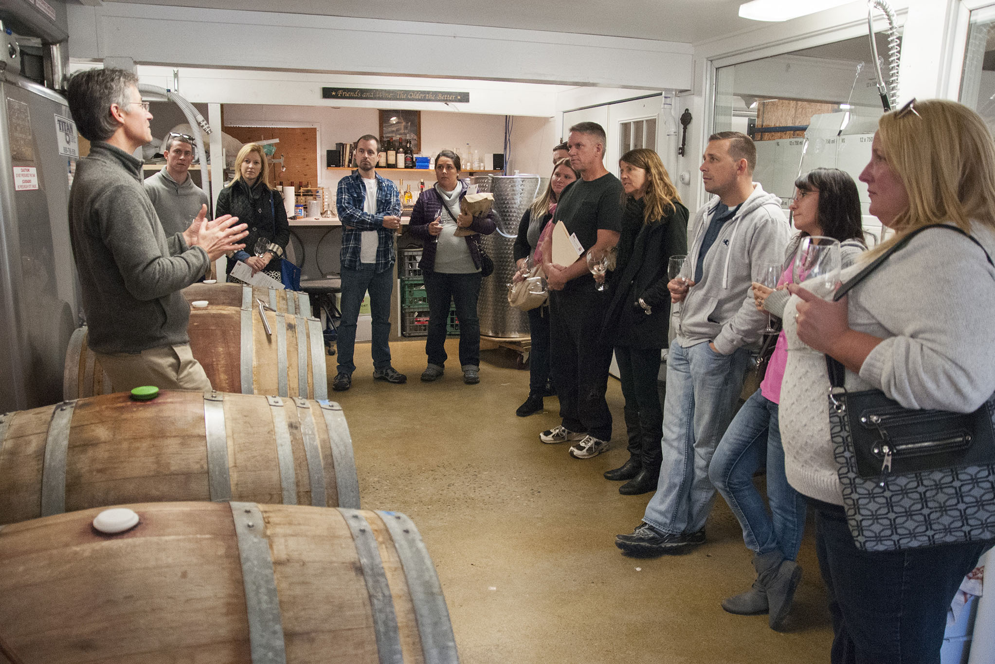 Winery Tour and Tasting Hermit Woods Winery and Sweet Mercy Kitchen