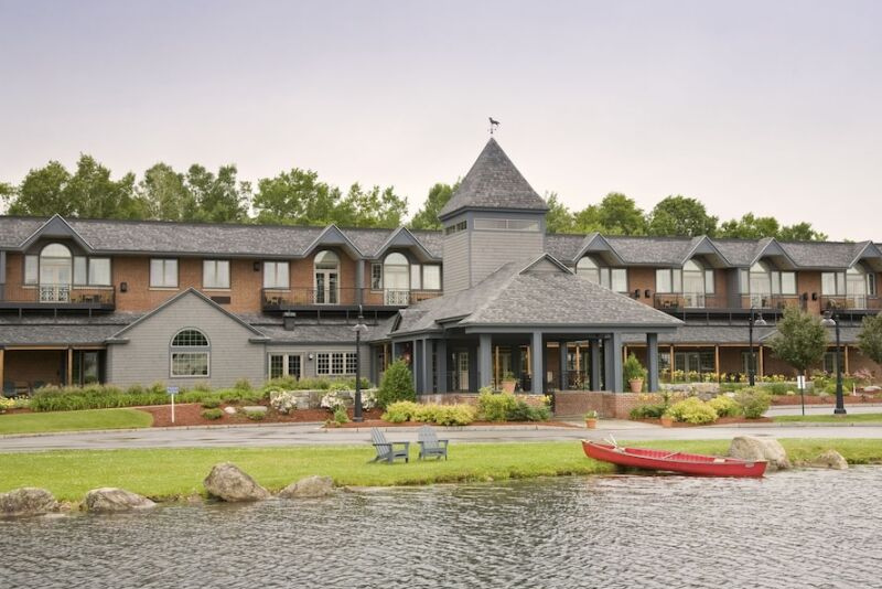 facade of lake opechee inn