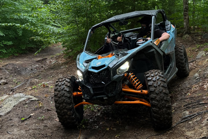 off-roading ATV from elevated off road co